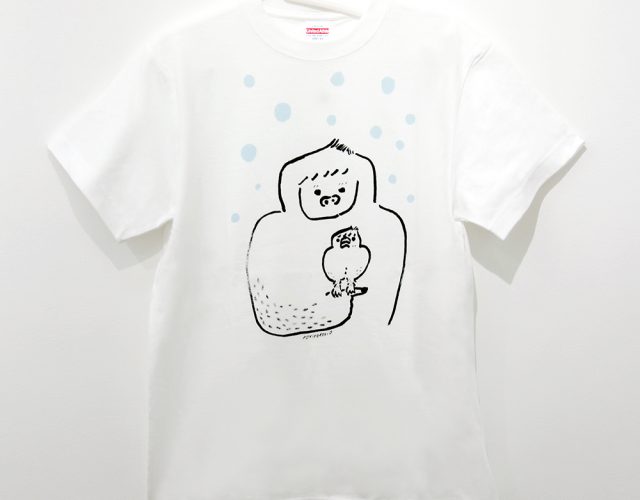 イエティに育てられた文鳥Ｔシャツ