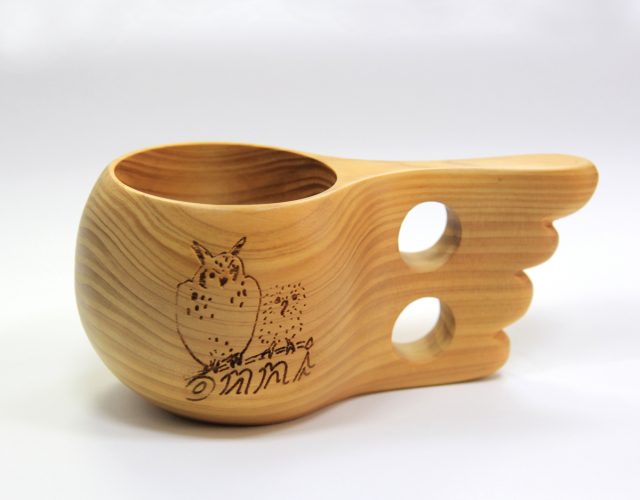 幸運を運ぶ「onni-フクロウククサ（kuksa）」